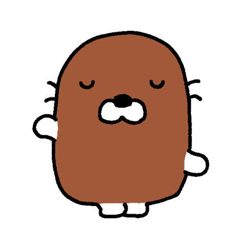 pikuiku giphyupload vibes wave mole Sticker