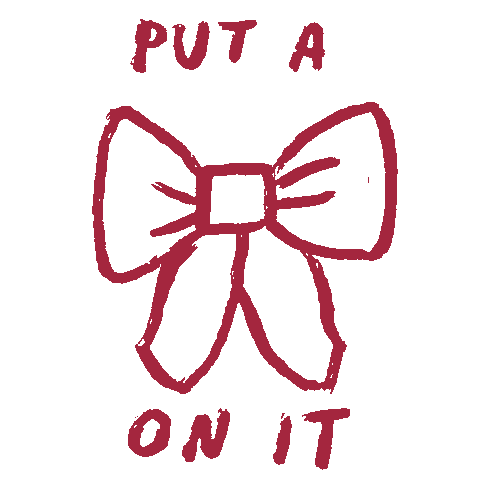 Holiday Bow Sticker by Aerie