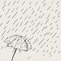 rain raindrop GIF by Inky Jar