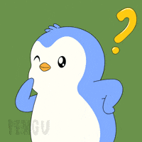 Confused Question Mark GIF by Pudgy Penguins
