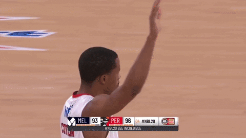 Bryce Cotton Wave GIF by Perth Wildcats