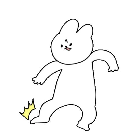Angry Rabbit Sticker
