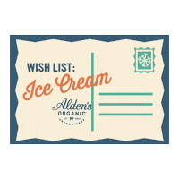 Christmas Winter Sticker by Alden's Organic Ice Cream