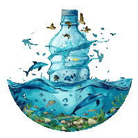 Climate Change Water Pollution Sticker