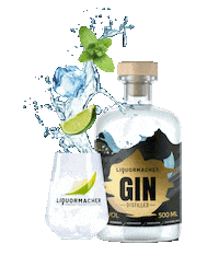 Gin Tonic Drink Sticker by liquormacher