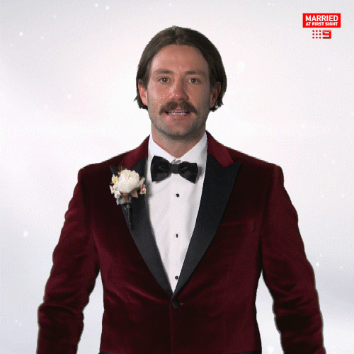 Channel 9 Reaction GIF by Married At First Sight Australia