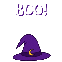 Halloween Jumping Sticker by Spooks the Cat