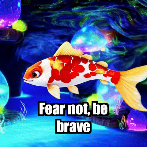 Fear Be Brave GIF by TheConfishius