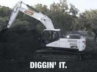 Digging Construction Equipment GIF by Bobcat Company