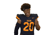 Football Players Utrockets Sticker by Toledo Rockets