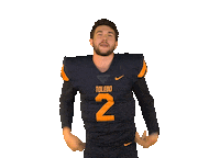 Football Players Utrockets Sticker by Toledo Rockets