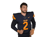 Football Players Utrockets Sticker by Toledo Rockets