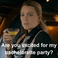 Excited Getting Married GIF by Blake Lively Fan