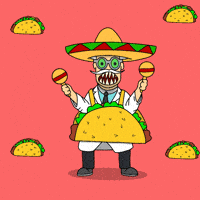 Foodie Tacos GIF by 3dFrankenPunks