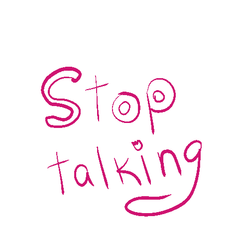 TheseAreTheDaysillMiss stop talking stop talking aydan Sticker