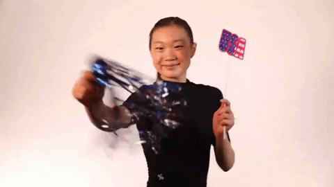 Excited Team Usa GIF by U.S. Figure Skating