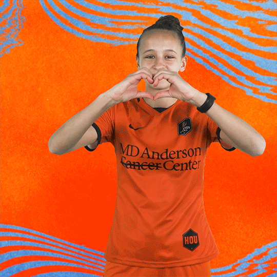 Love You Heart GIF by Houston Dash
