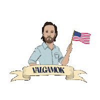 Trump Usa Sticker by Hergårdetgodt