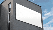 mediamodifier house sign advertising building GIF