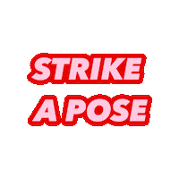 Strike A Pose Love Sticker by Embodyment