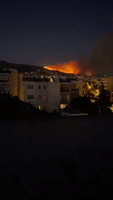 Children's Hospital Evacuated as Fire Burns Near Athens