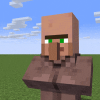 Humamoyous_ minecraft villager GIF