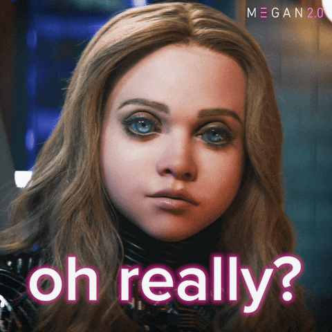 Megan GIF by M3GAN 2.0