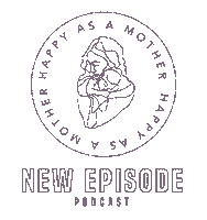 New Post Podcast Sticker by Happy as a Mother