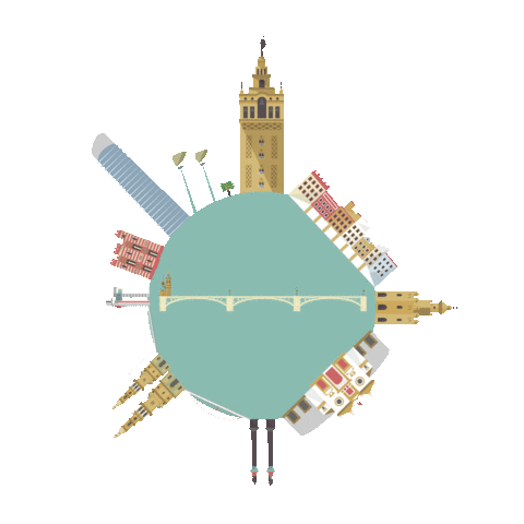 irannis giphyupload spain espana sevilla Sticker