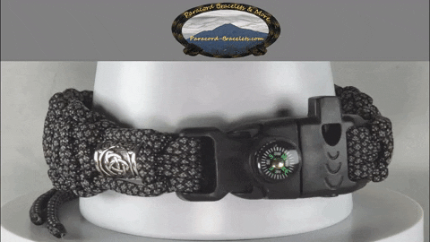 paracord-bracelets giphyupload adjustable paracord bracelet compass bracelet emergency whistle bracelet GIF