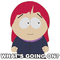 Whats Going On Sticker by South Park