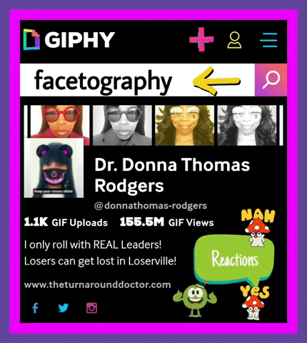 Facetography Dr Donna GIF by Dr. Donna Thomas Rodgers