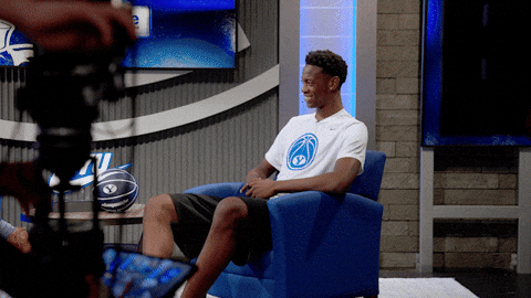 Behind The Scenes Smiling GIF by AJ Dybantsa