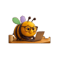 Laptop Work Hard Sticker by Spring FARMA