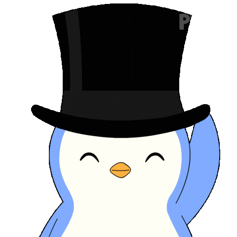 Wave Hello Sticker by Pudgy Penguins