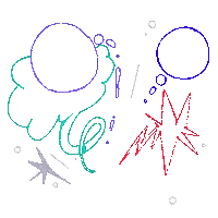 Stressed Too Much Sticker by Hanna Rybak