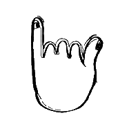 Hand Surf Sticker by flysurfboards