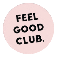 Feelgoodclub logo coffee good club Sticker