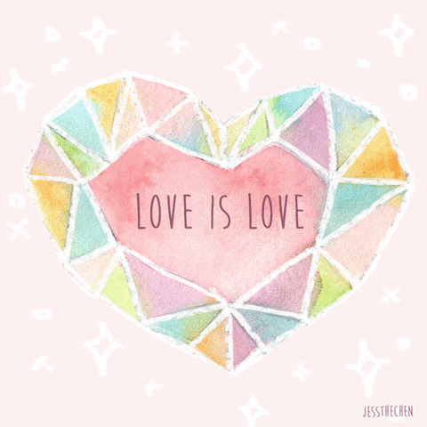 jessthechen love cute heart stars GIF