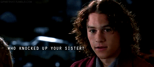 10 things i hate about you lmao GIF