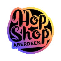HopShopAberdeen craft beer hop shop aberdeen westhill service station westhillservicestation Sticker