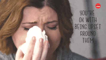 Being Upset Around Them 