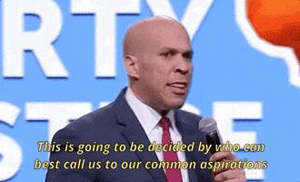 Cory Booker Speech GIF