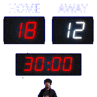 11 Away Sticker