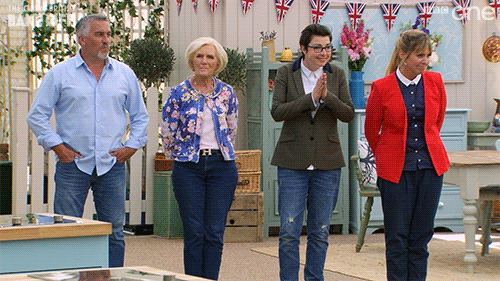 great british bake off judges GIF by BBC