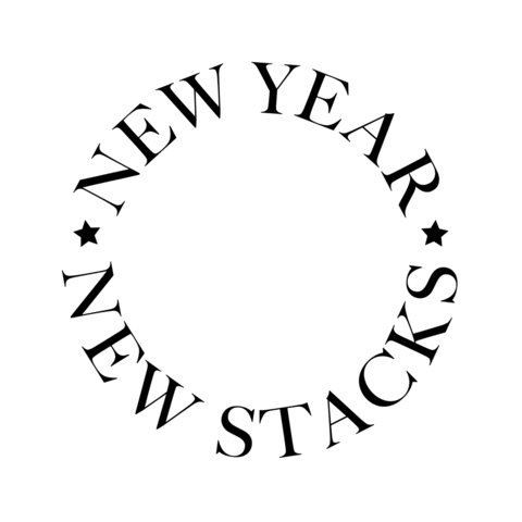 Stacks Sticker by Tjazelle