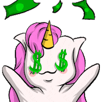 Ellienka twitch artist unicorn follow Sticker