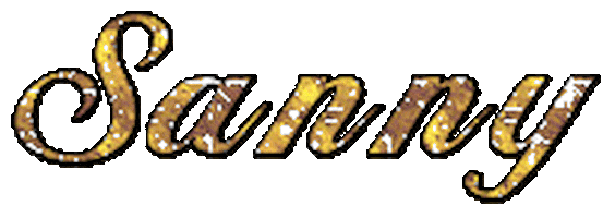 Text Glitter Sticker