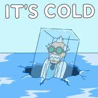 Snow Freezing GIF by 3dFrankenPunks