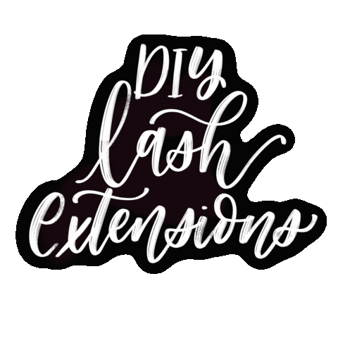 Lashes Lash Extensions Sticker